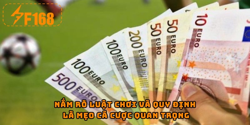 Nắm rõ luật chơi và quy định là mẹo cá cược quan trọng