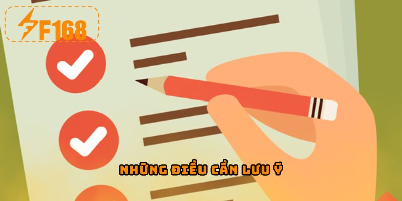 Những điều cần lưu ý